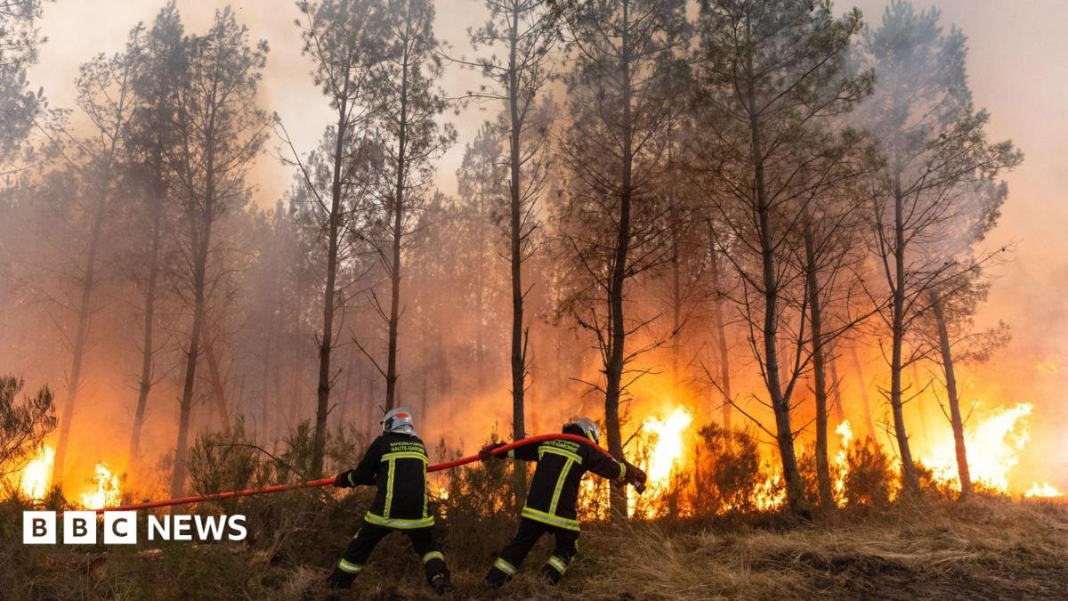 France and Spain wildfires: Witnesses describe ‘wall of flames’, fear and stress