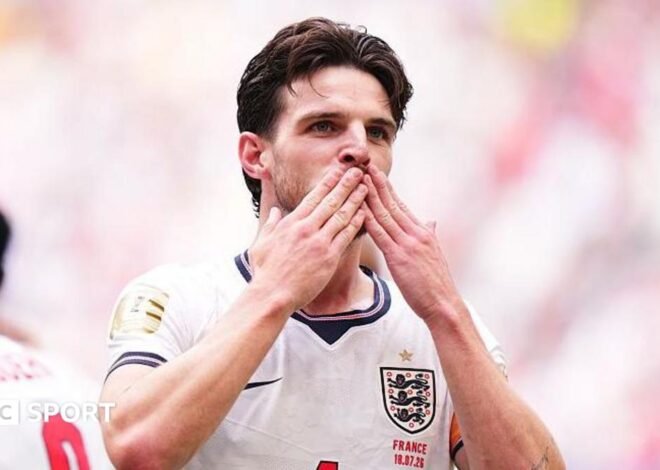 World Cup 2026: England team is best for a long time – Declan Rice