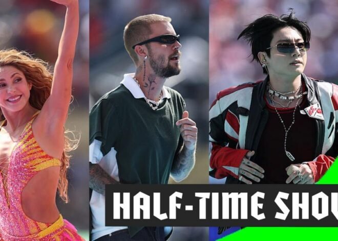 Stars shine at the World Cup final half-time show