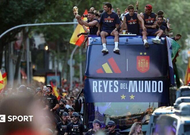 Gallery: Spain celebrate World Cup triumph in Madrid