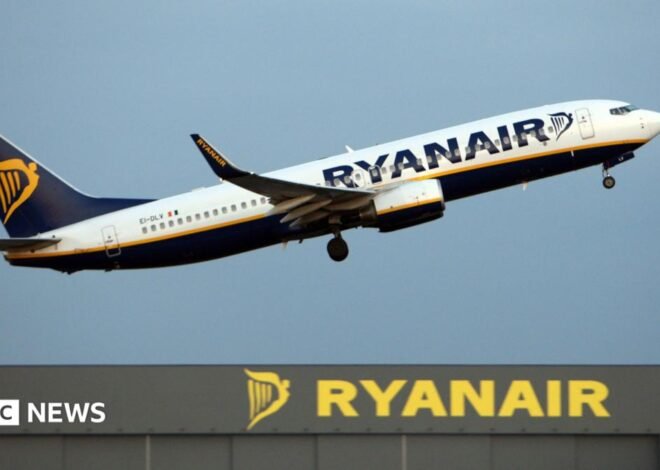 Ryanair broken window may have been caused by ‘foreign object’