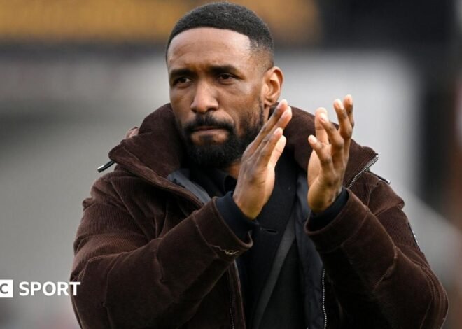 Jermain Defoe: Former England striker leaves role as Woking manager after four months