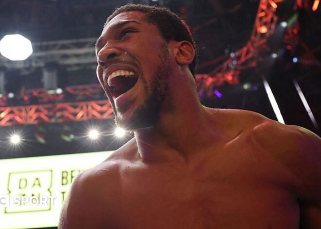 Anthony Joshua v Kristian Prenga: Best pictures from Joshua’s Jeddah win that sets up Tyson Fury fight