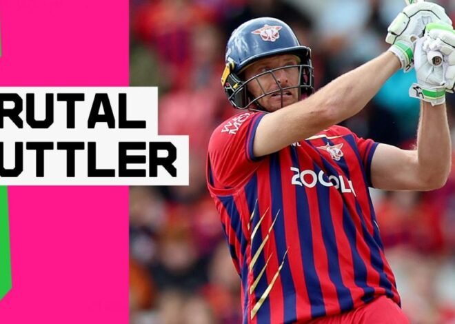 The Hundred Manchester Super Giants vs Birmingham Phoenix: Jos Buttler’s 90 – best shots