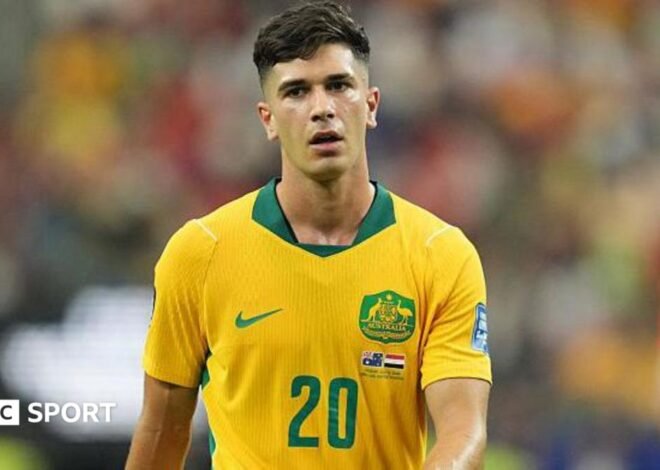 Cristian Volpato: Australia midfielder allegedly tests positive for cocaine after speeding in Sydney