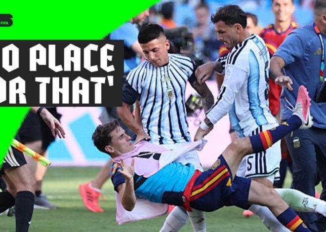 'The reaction is terrible' – World Cup final turns ugly at full-time