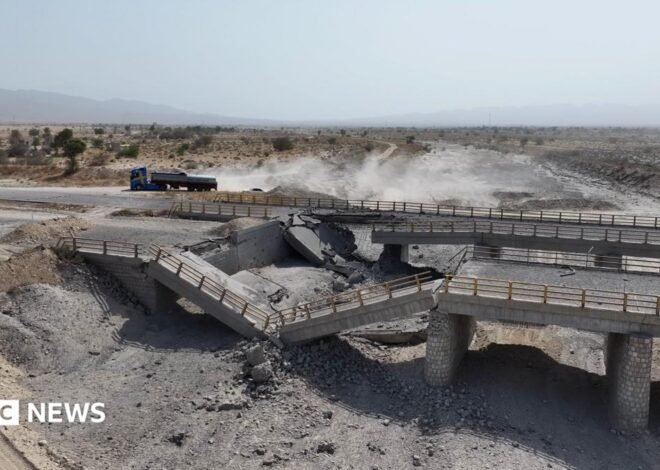US strikes hit Iran for seventh consecutive night