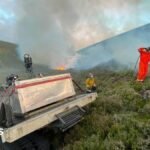 Rain brings hope of relief for fire crews fighting Cairngorms wildfire