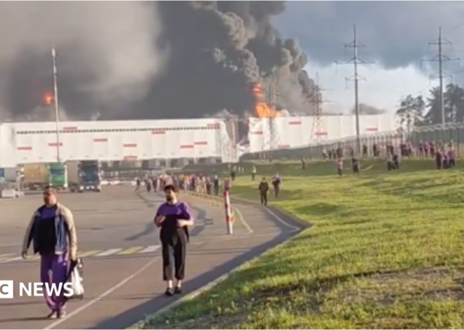Russian online retail warehouses hit by deadly Ukrainian strikes