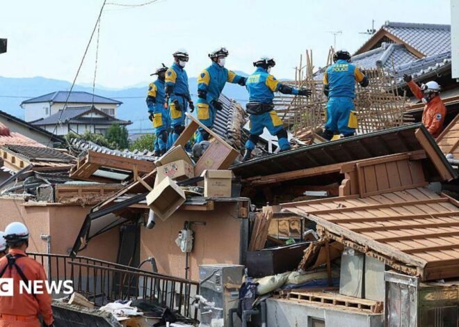 Japan earthquake: Death toll rises to 28 as rescuers keep searching through extreme heat