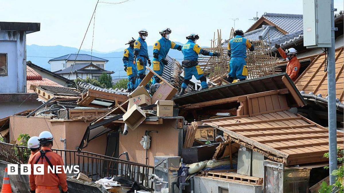Japan earthquake: Death toll rises to 28 as rescuers keep searching through extreme heat