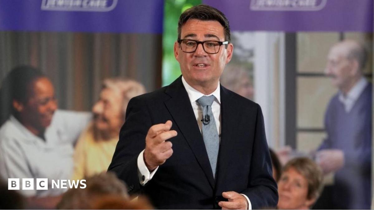 Andy Burnham doesn’t rule out tax rises to fix social care