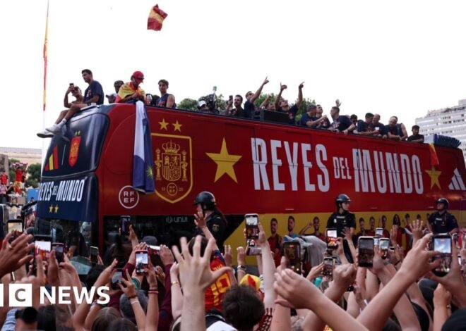 Watch: Spain World Cup champions receive royal welcome in Madrid