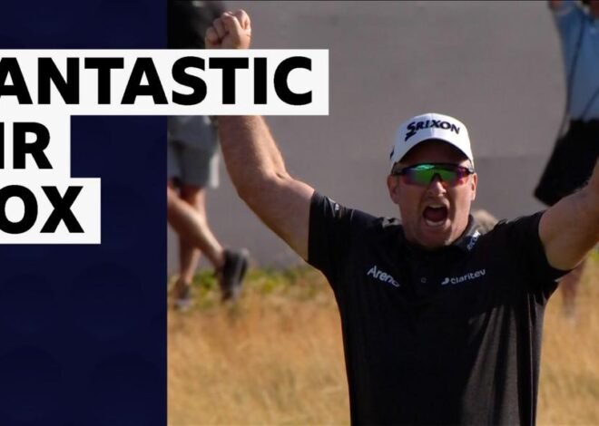 'What a way to take it' – best of Fox's winning final round at The Open