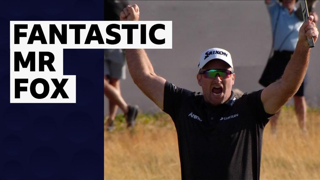 'What a way to take it' – best of Fox's winning final round at The Open