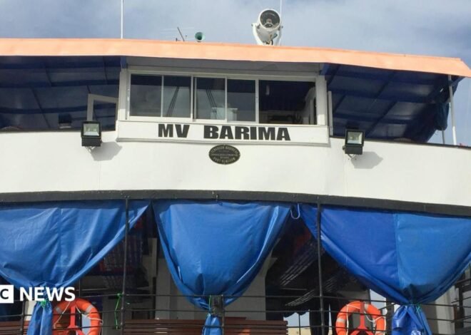 Ferry carrying 116 passengers sinks off Guyana coast, authorities say