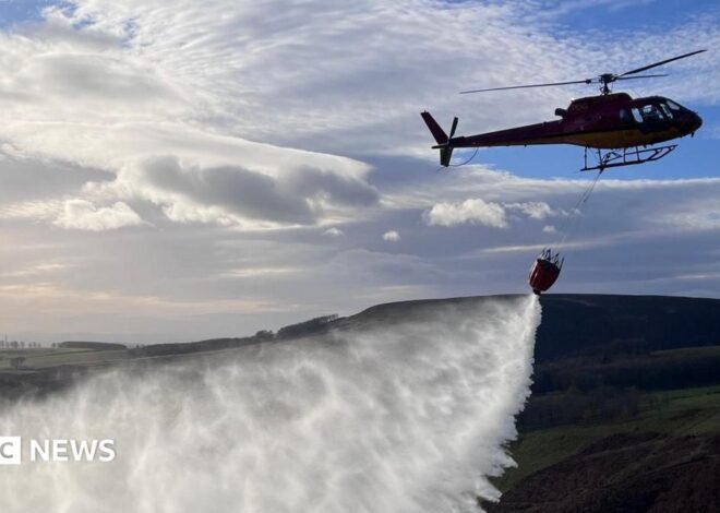 Does Scotland have the helicopters it needs to fight wildfires?