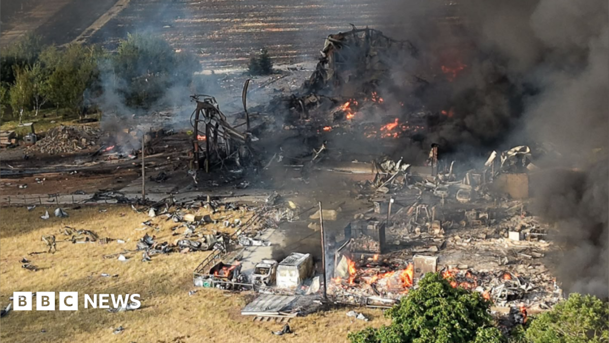 Twenty firefighters taken to hospital after Rettendon explosion