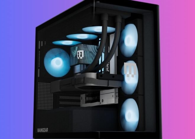 Maingear’s Zero desktop is a wire-free beauty with curved glass and plenty of firepower