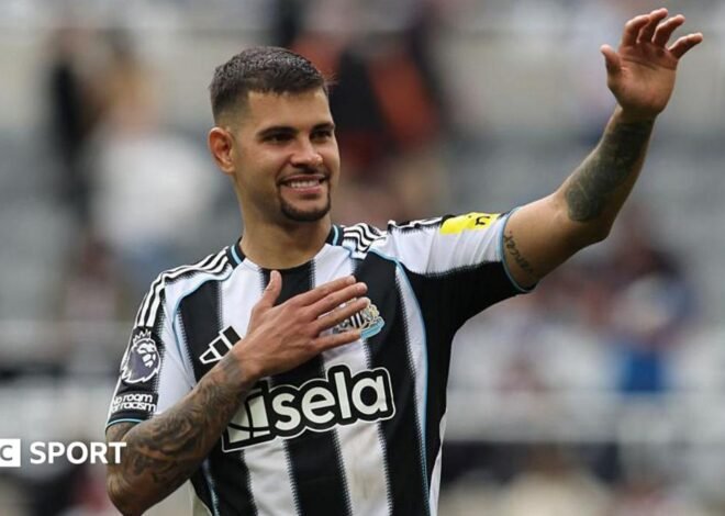Bruno Guimaraes joins Arsenal from Newcastle