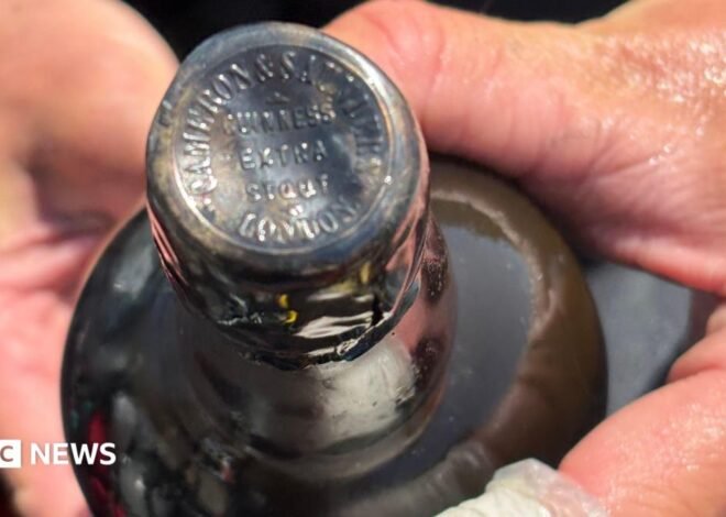 Guinness: 162-year-old bottle of stout found off the coast of Dover