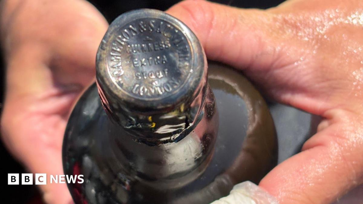 Guinness: 162-year-old bottle of stout found off the coast of Dover