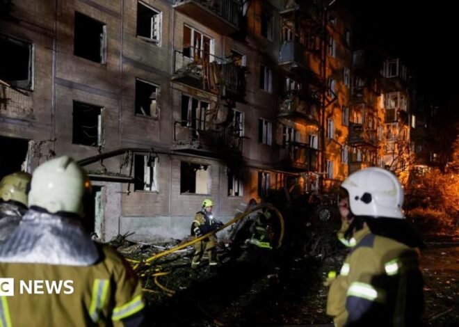 Russian strikes on Kyiv kill at least four, Ukraine officials say
