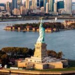 Man arrested after boat capsizes near Statue of Liberty killing woman and infant