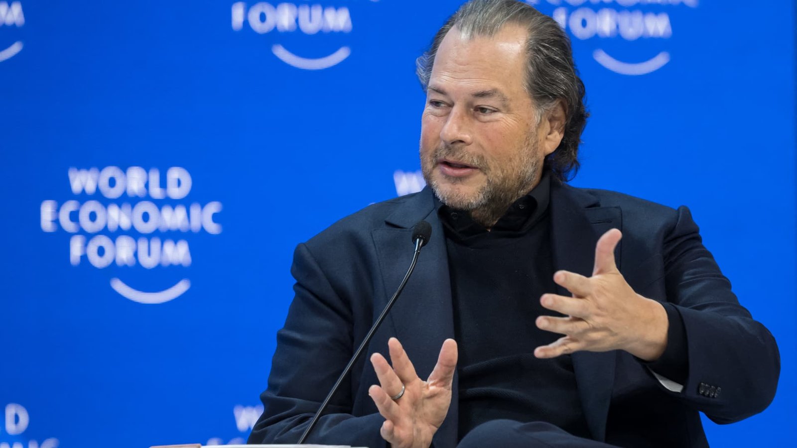Salesforce stock soars, on track for second-best day ever