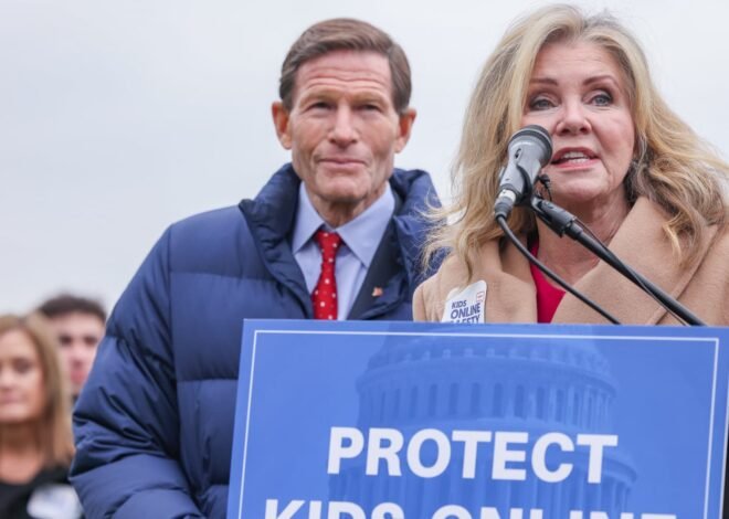 Kids Online Safety Act social media safety bill advances in Senate