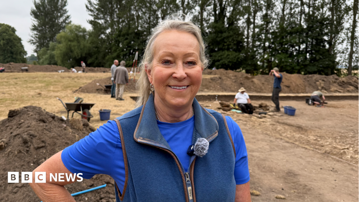 Remains of Roman port found behind woman’s home in East Yorkshire