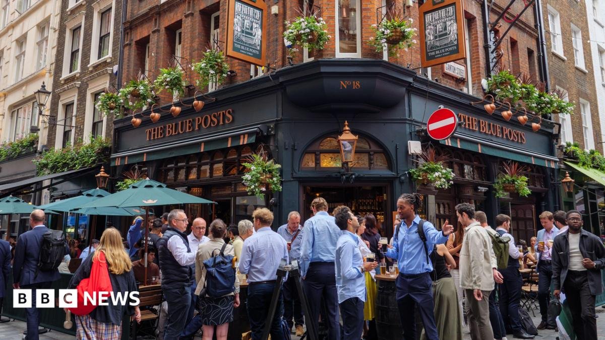 Why there is a row about standing up while drinking in Westminster