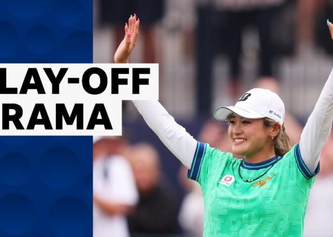 Kuwaki wins tense play-off to lift Women's Open title