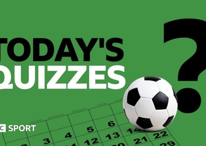 Flex your football brain with our daily quizzes