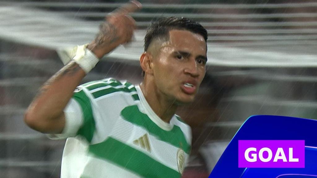 Champions League play-off: Celtic vs LASK – Camilo Duran scores twice