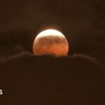 Stargazers around the world glimpse ‘Blood Moon’ lunar eclipse
