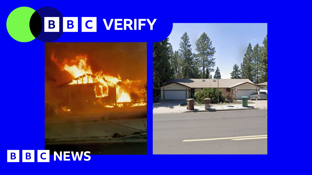 Charred homes, burnt out cars – before and after images show Spokane wildfires destruction