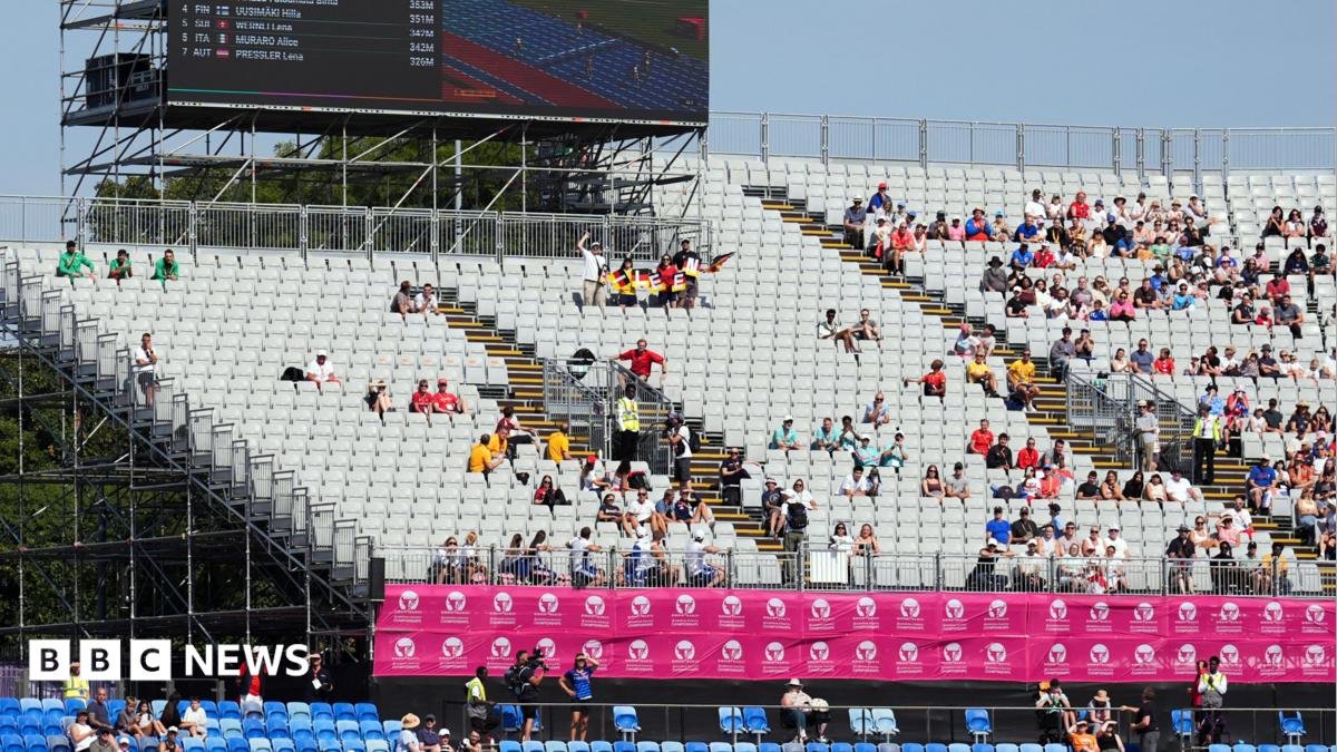 European Athletics Championships: Criticism as thousands of empty seats in Birmingham
