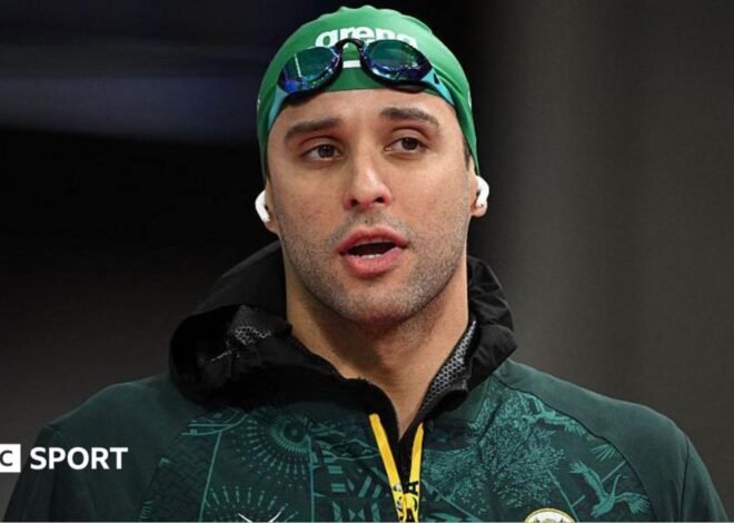 Chad le Clos: South Africa swimmer’s home destroyed by fatal fire after he sets Commonwealth Games record
