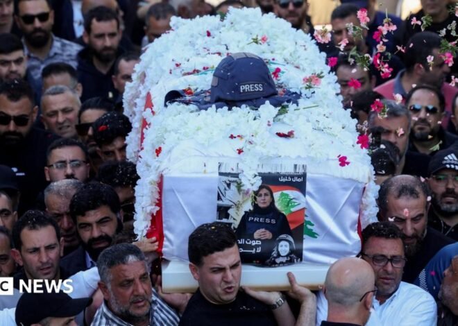 Rights groups say Israeli attack that killed Lebanese journalist an apparent war crime
