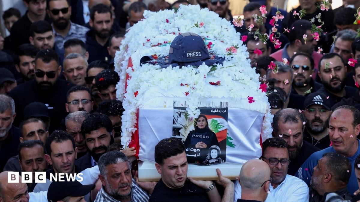 Rights groups say Israeli attack that killed Lebanese journalist an apparent war crime