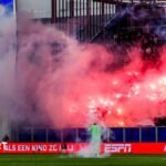 SC Cambuur fans suffer burns and eye injuries after Feyenoord supporters throw fireworks