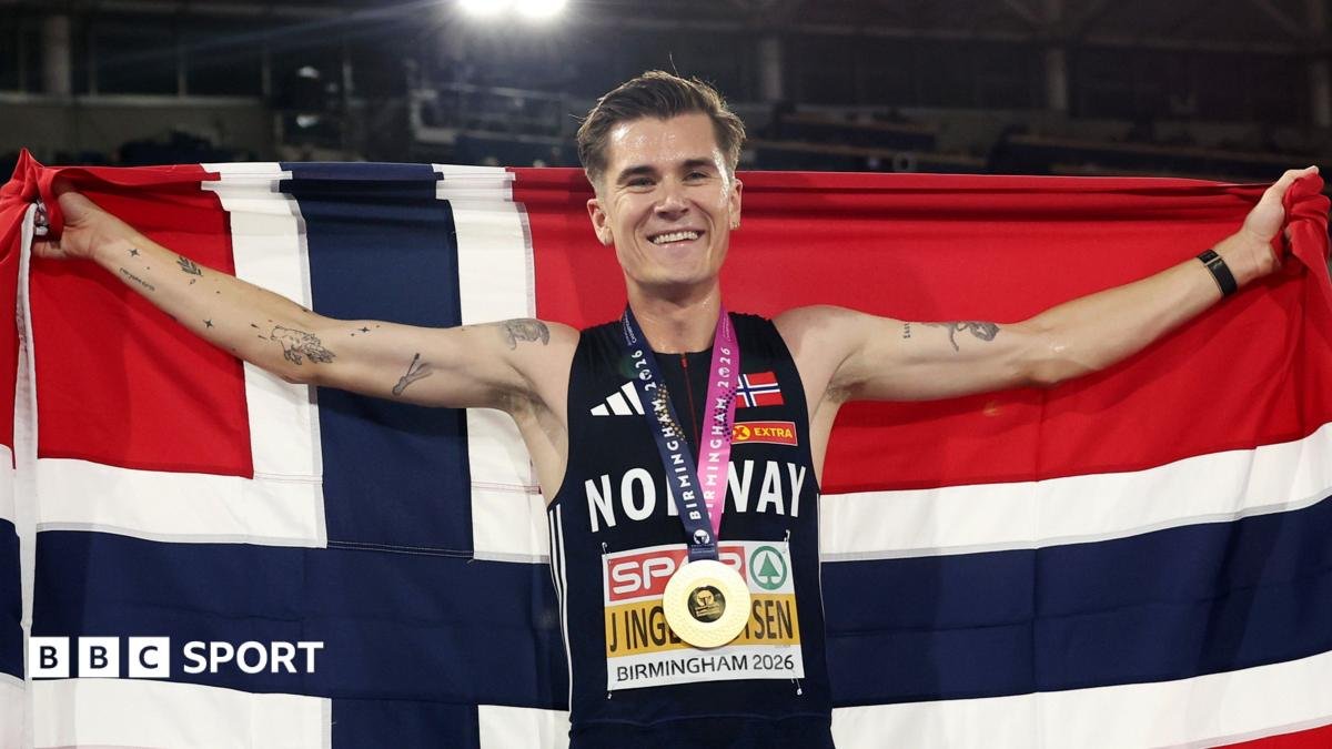 European Athletics Championships 2026: Jakob Ingebrigtsen claims stunning 5,000m gold on injury return