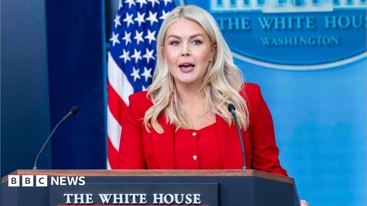 Trump says Press Secretary Leavitt to leave post