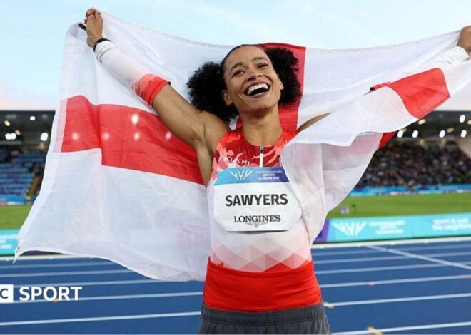 Commonwealth Games 2026: England’s Sawyers puts heartbreak to secure long jump gold