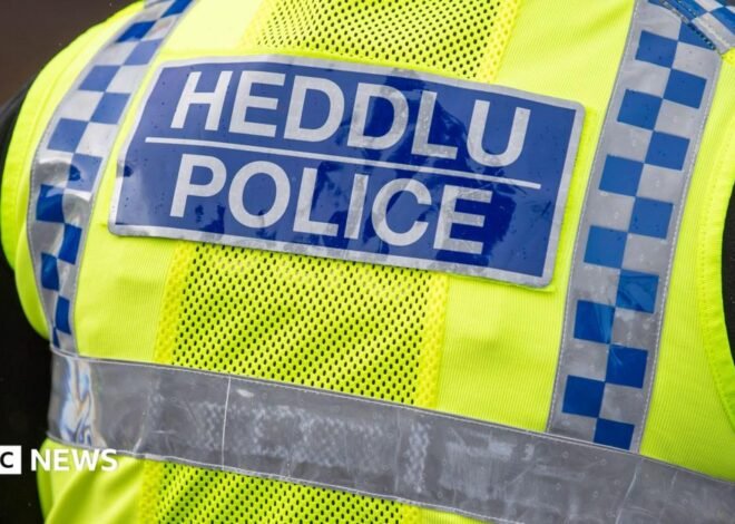 Four men arrested after violent disorder near Pontypool, police say