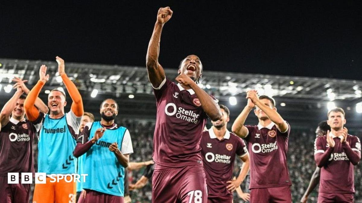 Wouter Vrancken’s side come of age as Hearts bid goodnight Rapid Vienna