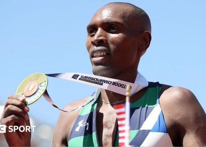 Jonah Koech: US 1500m champion stripped of title and given three-year doping ban