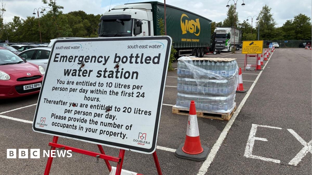 Over 8,000 in Kent affected by South East Water supply disruption