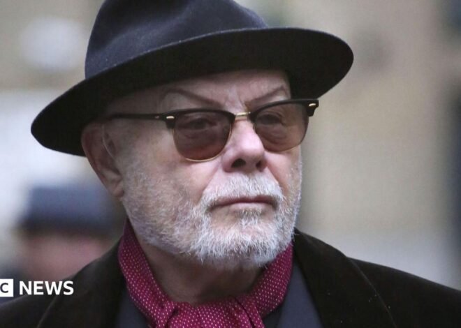 Gary Glitter appears in court over historical sex offence charges